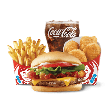 Jr. Bacon Cheeseburger Biggie Bag