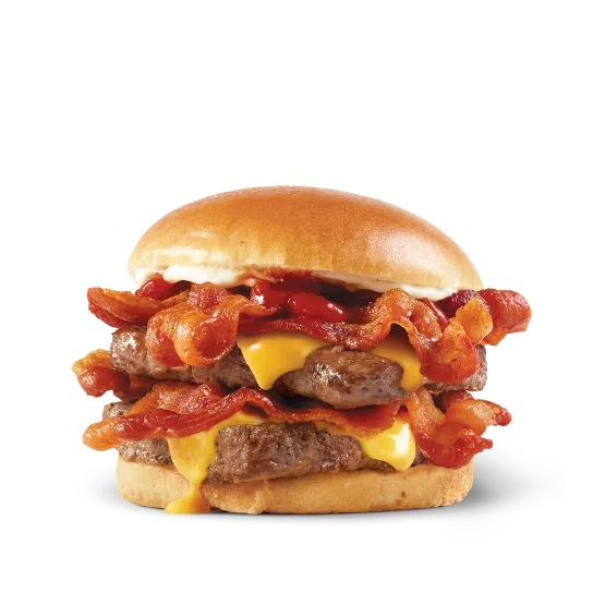 Wendy's Hamburgers Menu 6 Baconator
