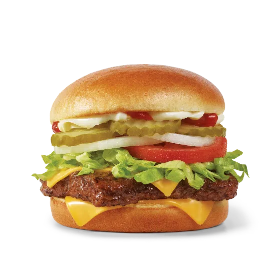 Wendy's Hamburgers Menu 7 Daves Single