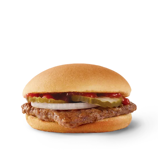 Wendy's Hamburgers Menu 1 Jr. Hamburger