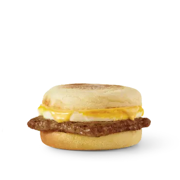 Wendy's Sausage and Cheese English Muffin 1 Sausage Cheese English Muffin