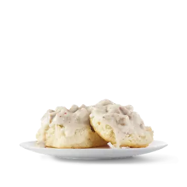 Wendy's Sausage Gravy and Biscuit 1 Sausage Gravy and Biscuit